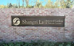 Shangri La Garden Sign